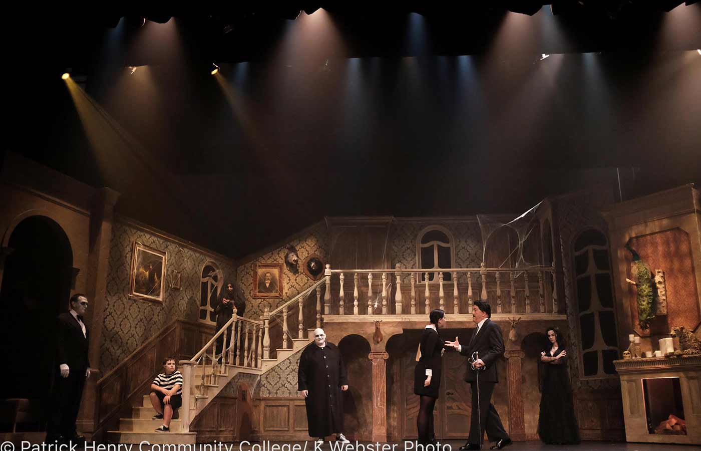 Addams Family Set Rental pictures - Fourth Wall Scenic