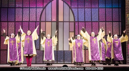 Tina and Michelle Back-up Dancers - Sister Act Costume Rental pictures - Fourth Wall Scenic
